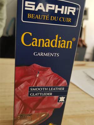 smooth leather Saphir Canadian